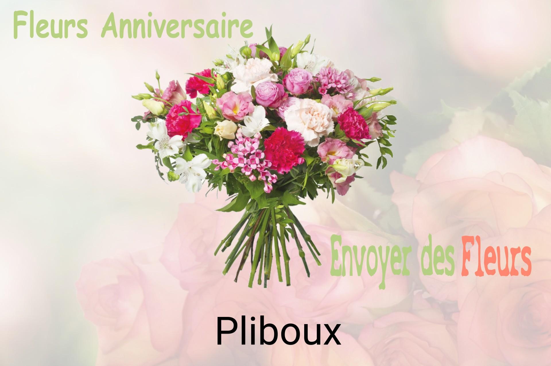 Bouquet de fleurs d’anniversaire livré à Pliboux